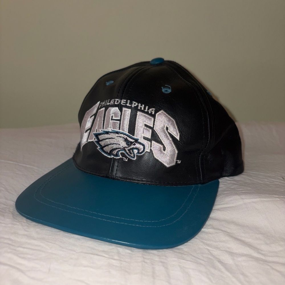 Vintage Eagles Leather Hat